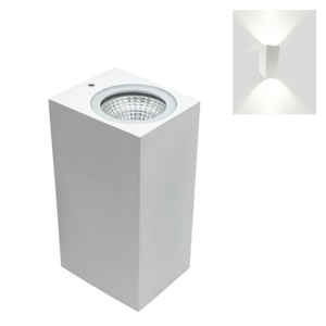 Đèn Led Hắt Tường Chiếu Sáng 2 Đầu Vuông | Ốp Tường Led Cob 3+3w