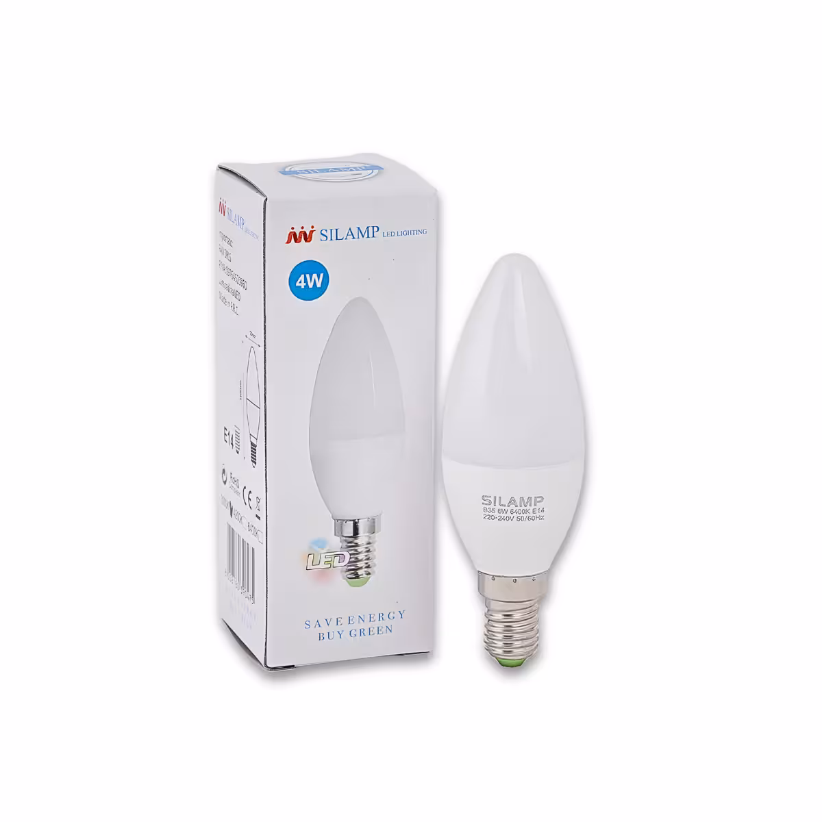 bong-den-chum-led-b35-4w-e14-silamp Bóng đèn chùm quả nhót LED B35 4W E14 Silamp