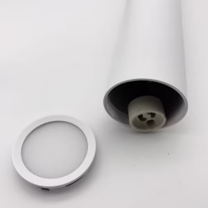 cách gắn bóng đèn GU10 vào đèn thả ống bơ