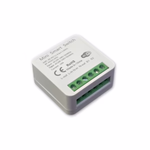 Công tắc thông minh Mini Smart Switch 16A chính hãng Silamp. Hỗ trợ Wifi + RF 433MHz, điều khiển qua App Smart Life. Thiết kế nhỏ gọn lắp âm tường tiện lợi.