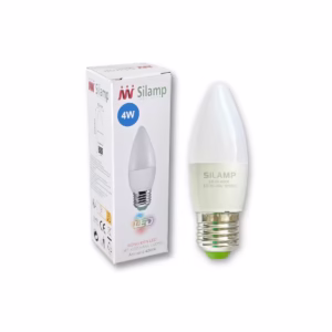 Bóng đèn LED B35 E27 4w chính hãng Silamp