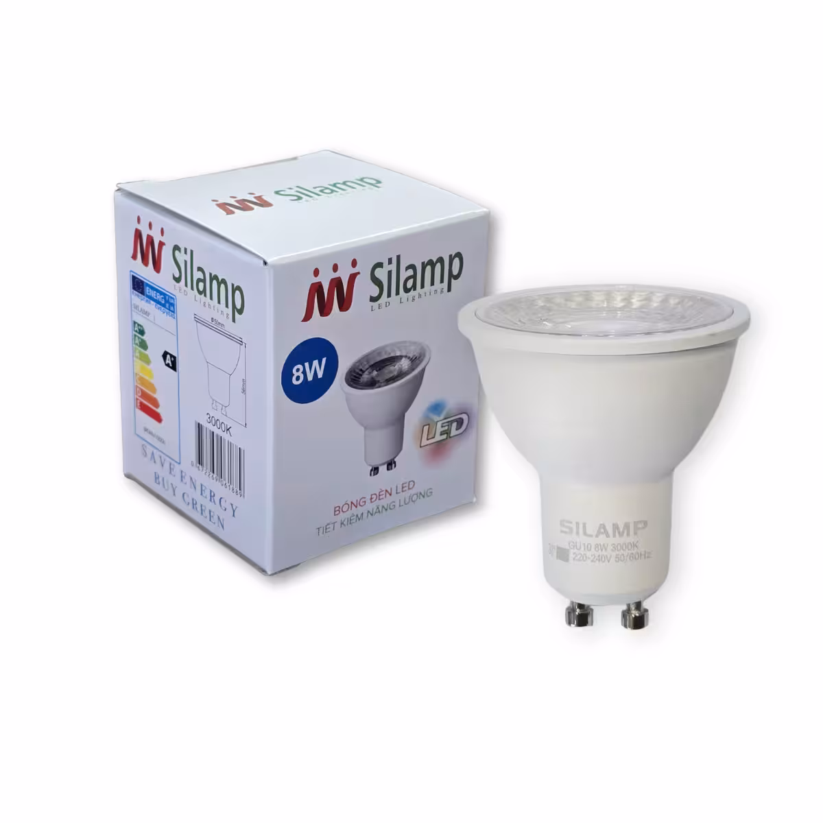 bong-den-led-par16-8w-gu10 Bóng đèn Led Par16 8w Gu10 Silamp